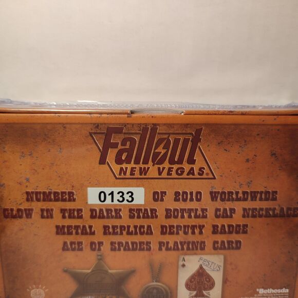 Fallout Sunset Sarsaparilla Bottlecap Necklace Official Bethesda Collectible - Picture 5 of 6